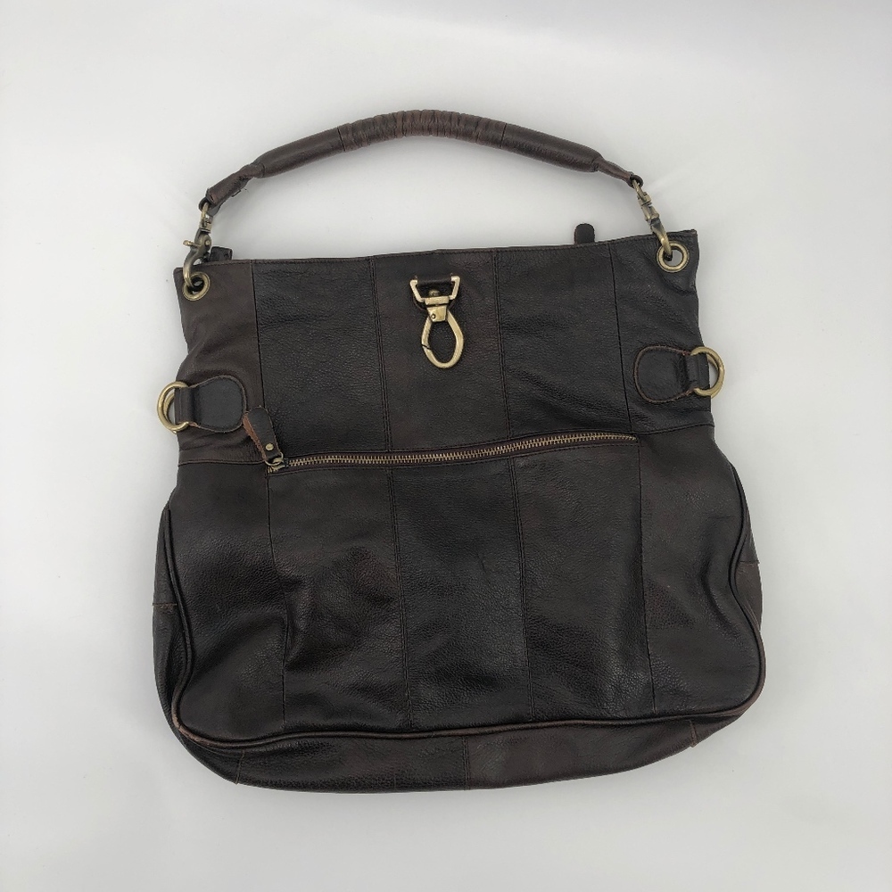 Anthropologie De.De Leather Bucket Bag